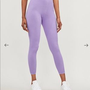 Adam Selman Sport Rib Knit Leggings.